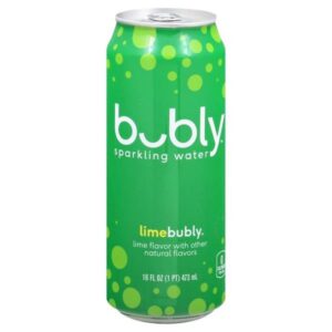 bubly lime flavored water