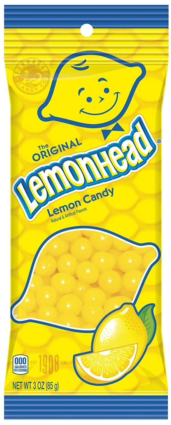 Lemonhead original lemon candy