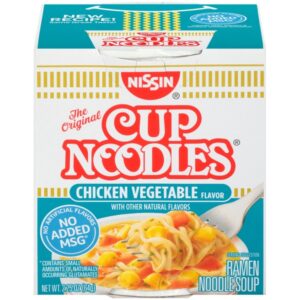 Nissin Cup Noodles Chicken Vegetable