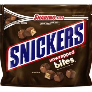 snickers unwrapped chocolates