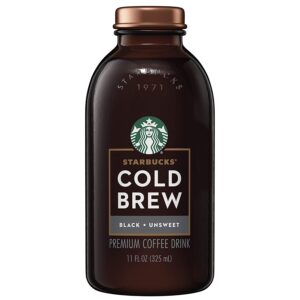 Starbucks Cold Brew Unsweetened Black Coffee