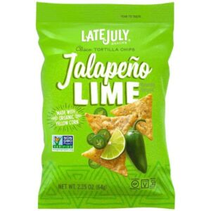 Late July Jalapeno Lime Tortilla Chips 2.25 oz