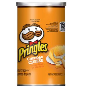 Pringles Cheddar Cheese Flavored Chips