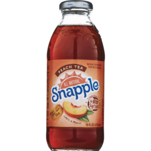 Snapple Peach Flavored Tea
